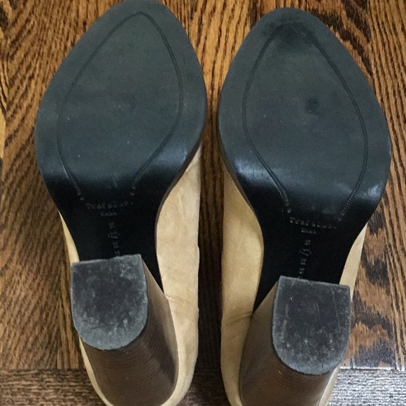 Zara Beige Suede Booties - Picture 7 of 13